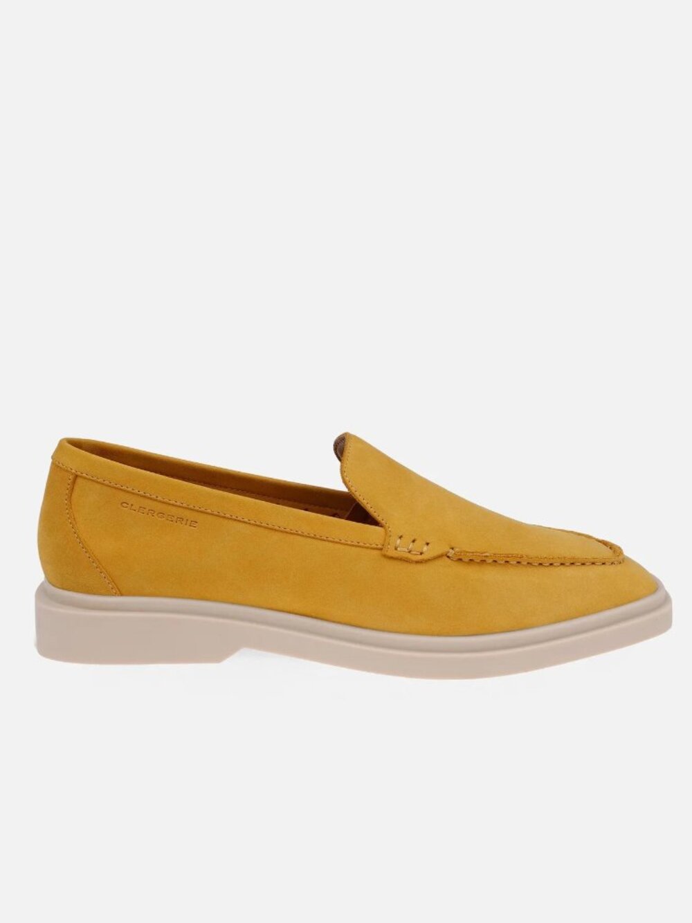 Clergerie Paris Oscar Loafers  US 9.5 EU 39 1/2 Yellow Calfskin NWT ORG 250